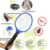 Электрический Fly Mosquito Swatter Killer Bug Pest Zappers Racket Insects Killer Беспроводная Батарея Power Safety Net Mosquito Swatter
