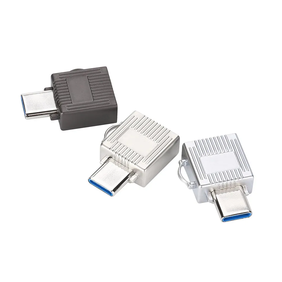 USB C адаптеры для мобильных телефонов типа C к USB 3,0 адаптер type-C конвертеры OTG для Macbook pro Air samsung S10 S9 USB OTG