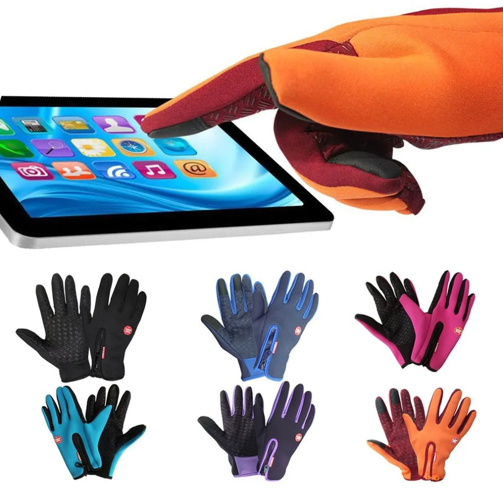 

Outdoor Tocuh Screen Gloves Sports Windstopper Gloves Windproof Bicycle Cycling Hiking Military Motorcycle Riding Full Finger