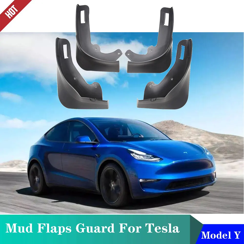 

Брызговики передние и задние для Tesla Model Y 20-23
