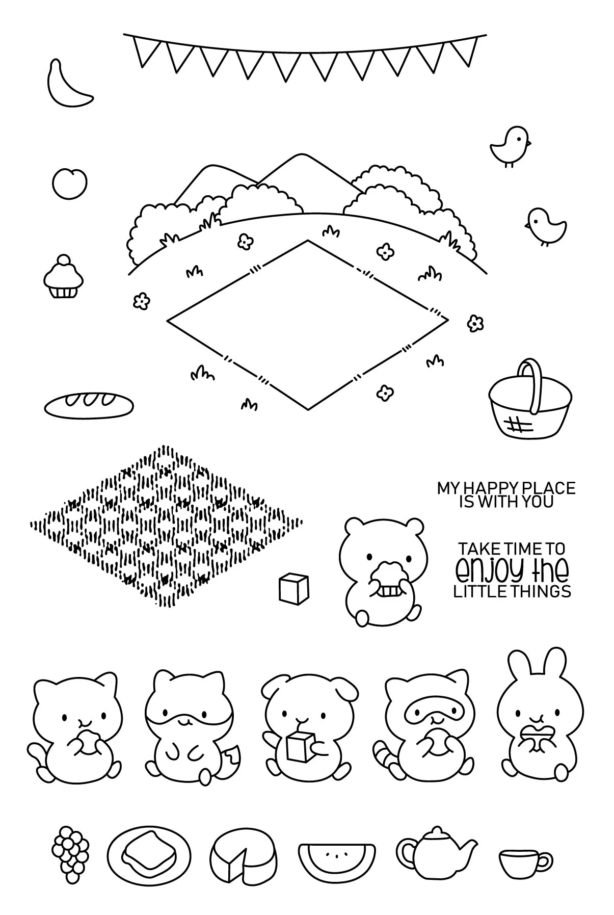 

Силиконовые штампы для скрапбукинга/изготовления открыток/украшения фотоальбома