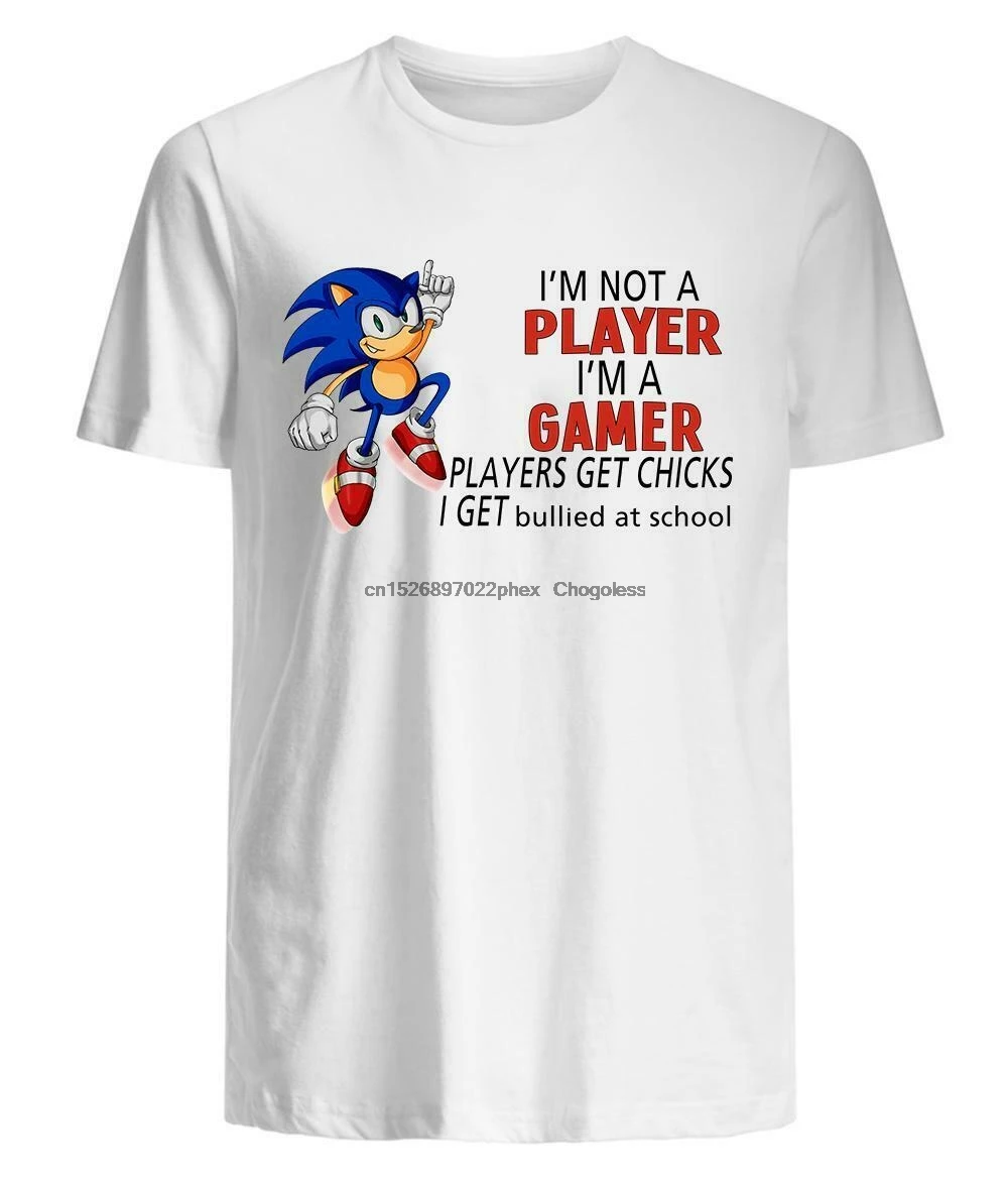 I'm Not Player A Gamer Players Get Chicks I Bullied At School Shirt | Мужская одежда