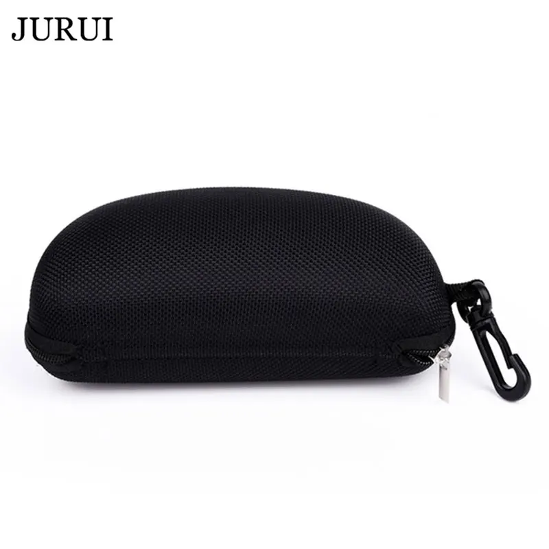 Новый Черный EVA молния крюк Стиль Солнцезащитные очки коробка для хранения