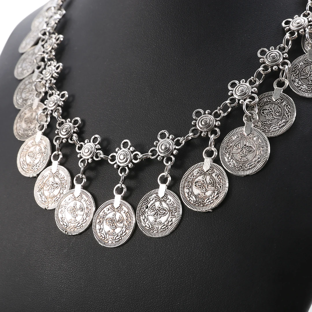 Женский аксессуар Shellhard ожерелье чокер с подвеской в виде монеты|accessories fashion|fashion