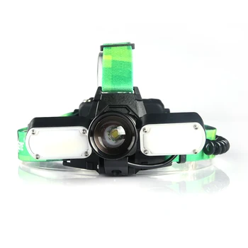 

Portable 4 Modes Led 18650 Headlight Usb Rechargeable Telescopic Focusing