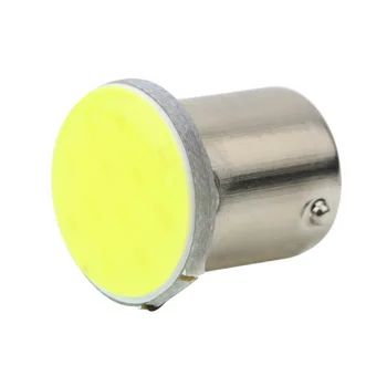 

Super Bright 1PCS White COB Led 1156 BA15S DC12V Bulbs Car-Styling External Lights Auto Car Parking Brake Light hot selling