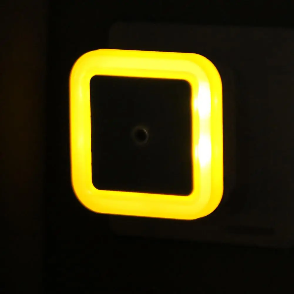 Светодиодный Ночной светильник мини с датчиком управления 110 В 220 EU US Plug