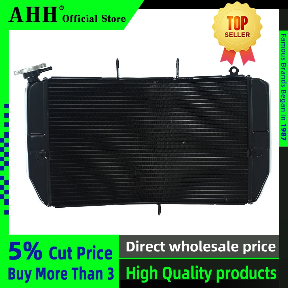 

AHH Motorcycle Aluminum Radiator Cooler Cooling Water Tank for HONDA CBR600 CBR600RR 2003 2004 2005 2006 F5 CBR 600 RR 03 04-06