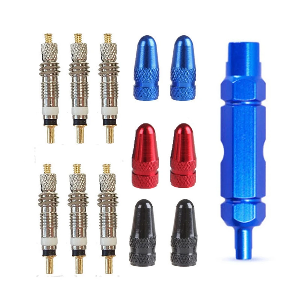 Multi Sets Replacement Copper French Presta Bike Tire Valves Cores Plus