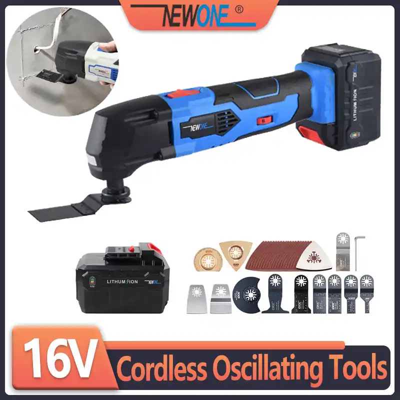 Electric Trimmer Saw Multi-function Oscillating Power Tool 18V Battery Power