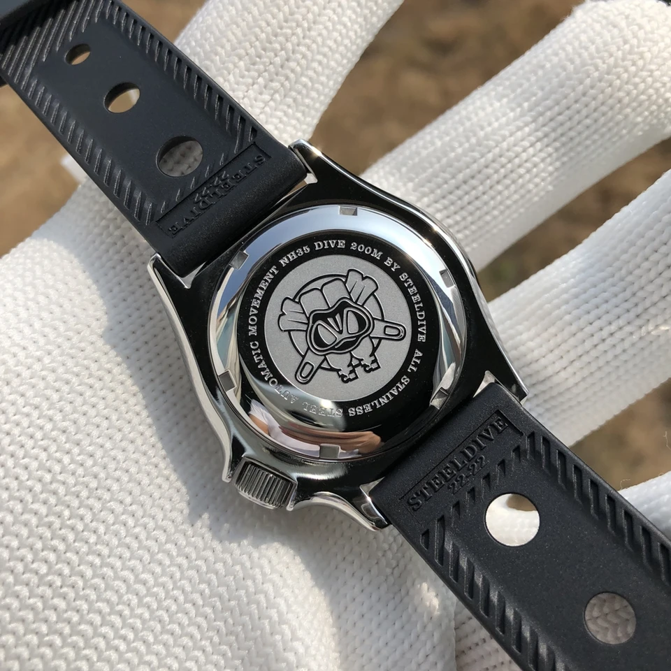 STEELDIVE 自動巻き腕時計 NH35 Amazon | STEELDIVE ダイバーズウォッチ 自動巻き 日本製NH35