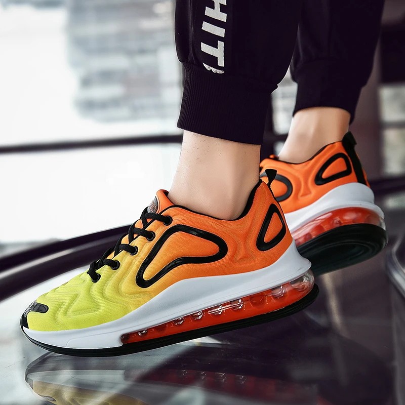 

Men Unisex Casual Shoes New Autumn Lightweight Air Cushion Sneakers Men Running Shoes Breathable Comfortable Zapatillas Hombre