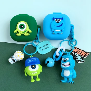 

Cute Cartoon Earphone Cover for Samsung Galaxy Buds Live Case Anti-shock Silicone Case for Galaxy Buds Live 2020 Headphone Box