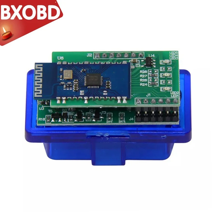 ELM 327 адаптер Bluetooth ELM 327 1,5 код ридер ELM 327 OBD2 сканер ELM 327 PIC18F25K80 ELM327 Bluetooth OBD2 V1.5 ELM327 BT