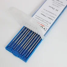 TIG сварки Вольфрам электроды 1,0 мм, 1,6 мм, 2,0 мм, 2,4 мм, 3 мм, 3,2 мм, 4 мм, 4,8 мм, 6 мм, 6,4 мм, синий