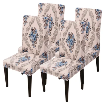 

Elastic Chair Cover Dining Seat Cover Protector For All Seasons styles