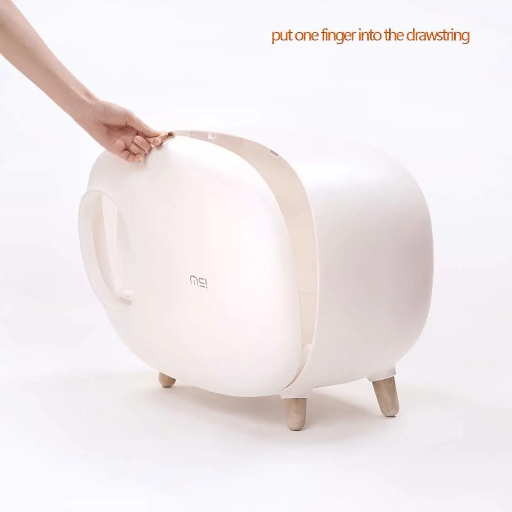Cat Litter Box Semi-Closed Design Luxury Big Smart Cat Litter Bedpans Sand Toilet Training Kit Splash-Proof Cats Toilet Tray Cat Litter Box Semi-Closed Design Luxury Big Smart Cat Litter Bedpans Sand Toilet Training Kit Splash-Proof Cats Toilet Tray