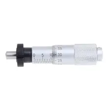 Круглый Тип 0-13 мм Диапазон микрометр головка измерительная Мера Инструмент вращения Гладкий