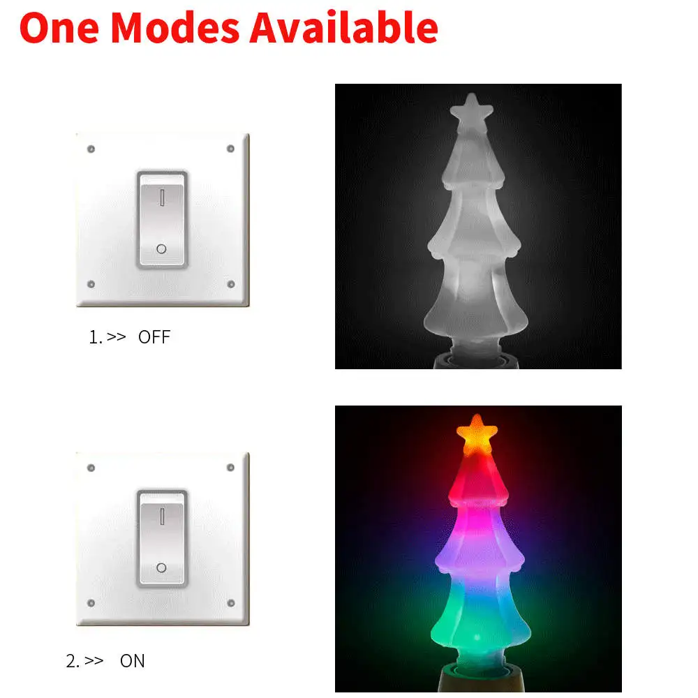 E27 Flame Effect LED Fire Light Bulb E26 LED Flame Lamp 220V RGB LED Christmas Tree Light Decorations Dynamic Flickering Burning