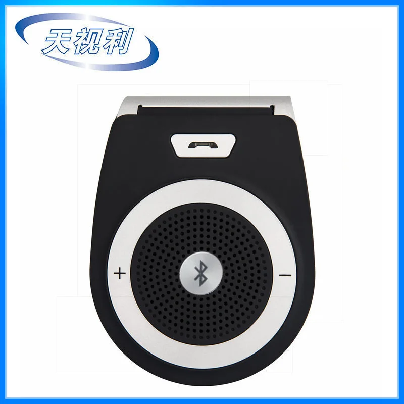 Новинка, автомобильный Bluetooth комплект T821, громкая связь, динамик, телефон, поддержка Bluetooth 4,1 EDR, беспроводной автомобильный комплект, мини-козырек, можно громкой связи, звонки