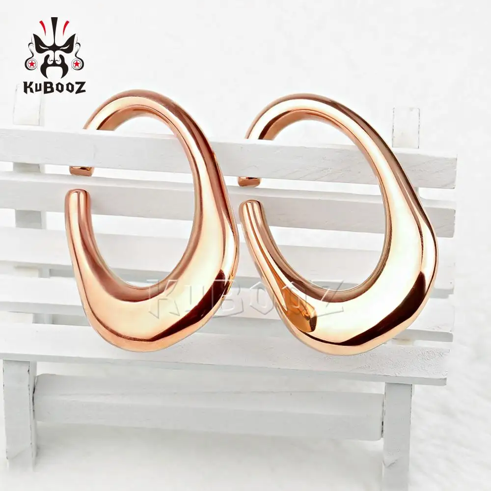 Wholesale Price Piercing Heavy Ear Weight Gauges Piercing Body Jewelry Ear Plugs Tunnels Fashion Gift For Unisex 8PCS