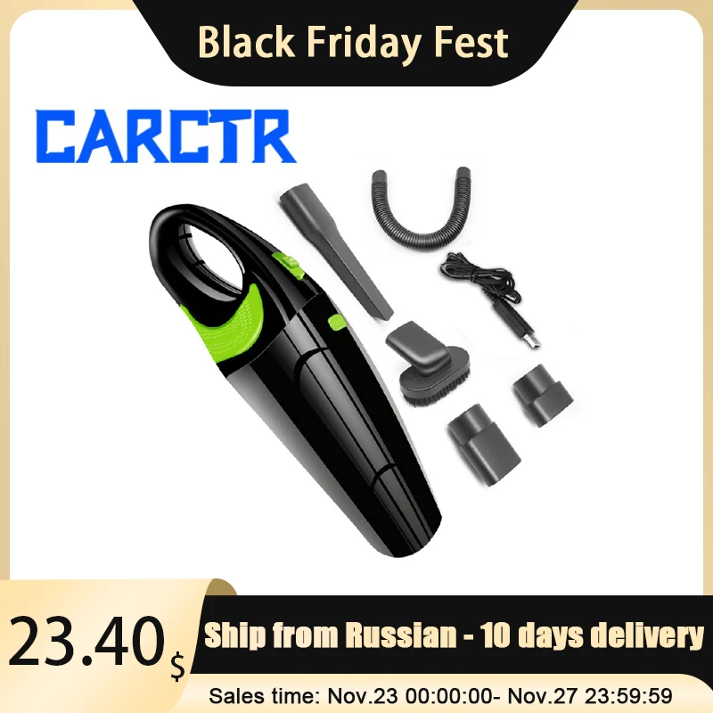 

Handheld Wireless Car Vacuum Cleaner Portable Vehicle Vacuum 120W 220V USB Charging Car Home Dual Use Auto Aspiradoras R6054