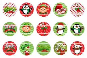 

Handmade Colorful picture Round Glass Cabochons Refrigerator magnet for Necklace Decoration and Phone Chain Accessaries316