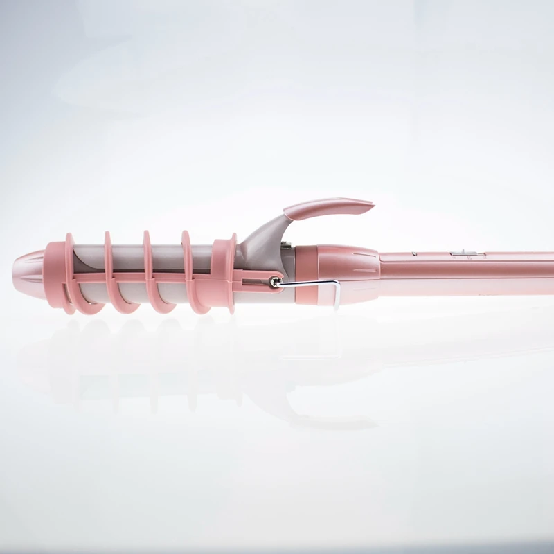 Htc Electric Ceramic Hair Curlers Straight Hair Curly Hair Dual-Use Hair Straightener Iron Curling Iron Wand Hair Styling Tool