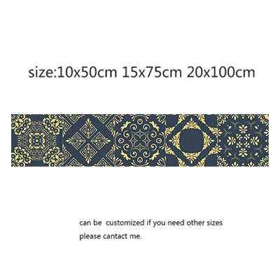 Имитация плитки ретро Европейский стиль домашние наклейки на стену Сделай Сам