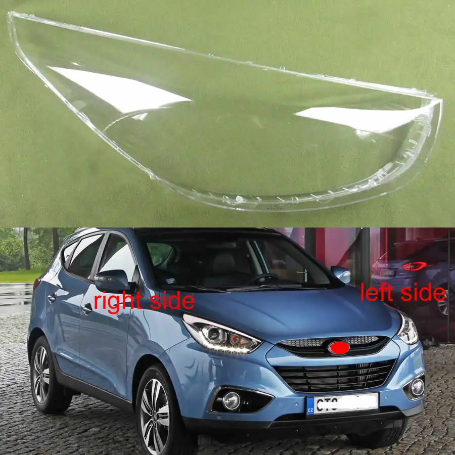 Для Hyundai IX35 2013 2014 2015 передняя фара крышка из прозрачного стекла абажур
