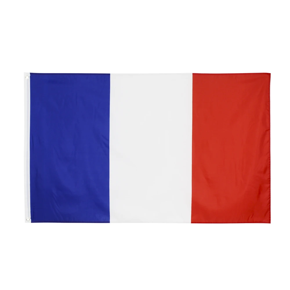 90*150 см синий белый красный fra fr Французский флаг для украшения