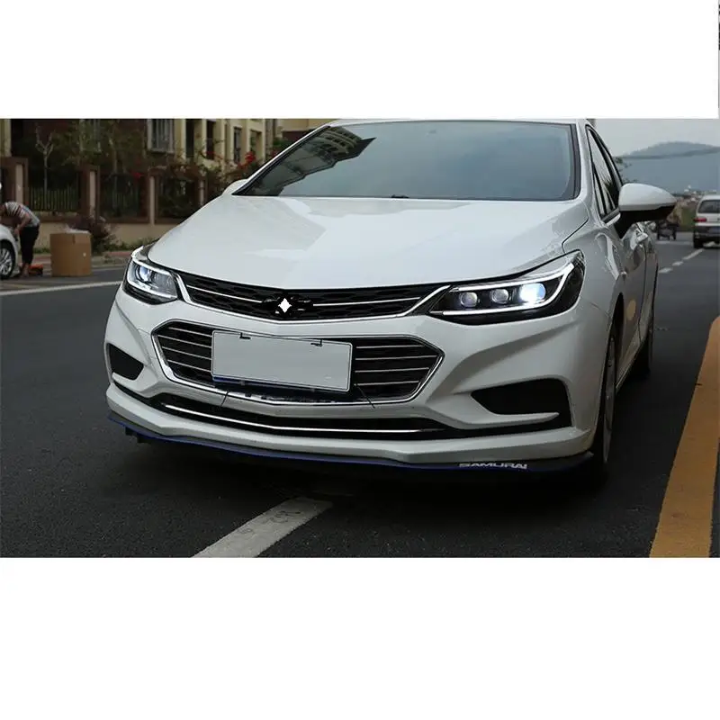 Para Авто Стайлинг дневные ходовые боковые поворотники светодиодные Drl фары передние противотуманные фары автомобиля в сборе 18 для Chevrolet Cruze