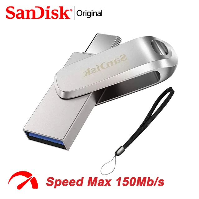 Sandisk Usb Stick Type C Usb Otg Pendrive 64gb Usb Flash Drive 32gb Flash  Memory U 128gb Usb 256gb 512gb Usb Memories 1tb For Pc - Usb Flash Drives -  AliExpress