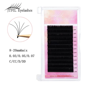 

Eyelashes Makeup Eyelash Extension Bloom Auto Fans Eyelash Easy Fanning Lashes High Quality Natural lash Beauty JTFIL eyelashes