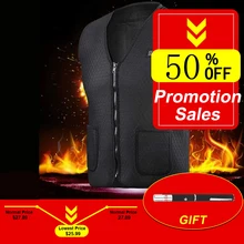 Теплые походные жилеты с USB подогревом для мужчин и женщин, Охотничий Тактический жилет, пальто с подогревом, куртка, одежда для зимнего мотоцикла, катания на лыжах, пеших прогулок