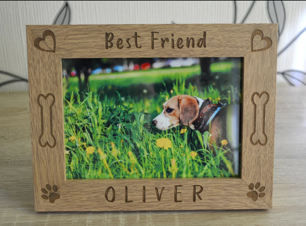 dog dad picture frame