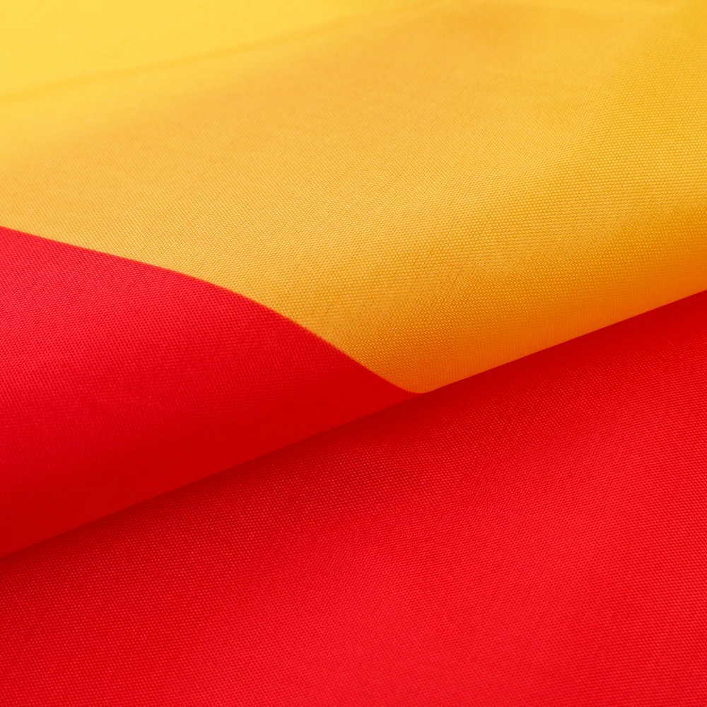 Bandeira Nacional de Espanha para Celebração Decor, Personalizado, Poliéster Pendurado, Sem Fade, ES e Espana, Grande, 120x180cm