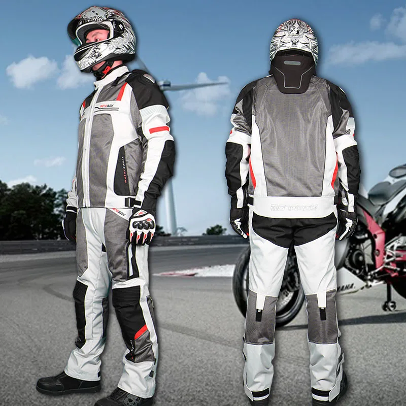 Gran Bikers Gear-Motos Cordura Protectora Pantalón Pantalones motocross con ventilación 