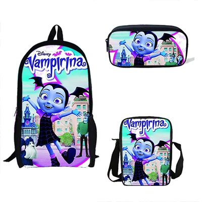 Vampyrina рюкзак с принтом для девочек, детские школьные сумки для подростков, коричневый школьный рюкзак для девочек, женская сумка для книг - Цвет: j8572