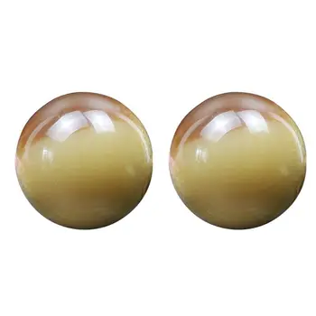 

One Pair Chinese Health Balls Baoding Resin Ball Massage Balls EDC For Hand E06F