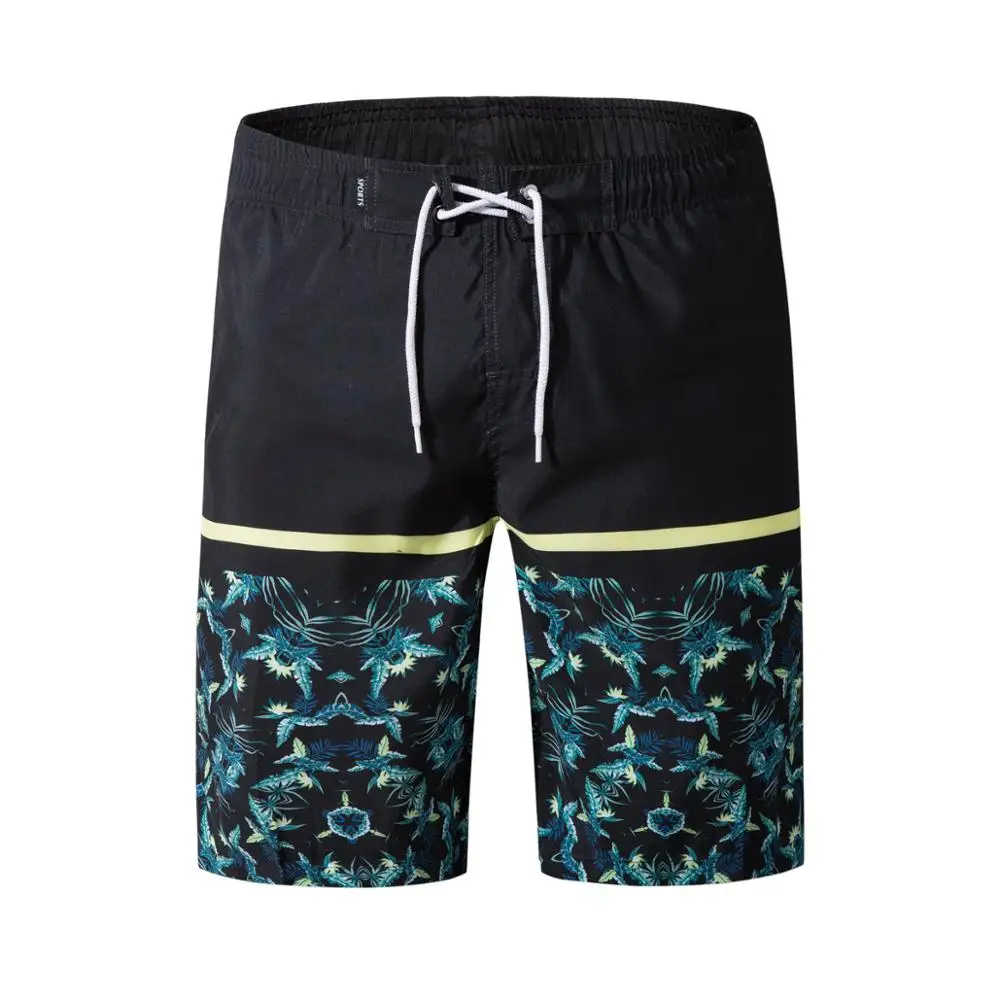 

Shorts Men Beach Swim Board Shorts Quick-drying Men Swimming Trunks Men Zipper Pockets Beachwear Drawstring Beach Shorts Bathing