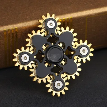 

Three four nine tooth linkage / nine tooth fingertip top EDC hand spinner