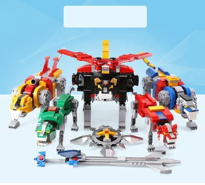 Идеи серии Voltron Defender of The Universe модель 2334 шт строительные блоки кирпичи игрушки совместимы с детским подарком