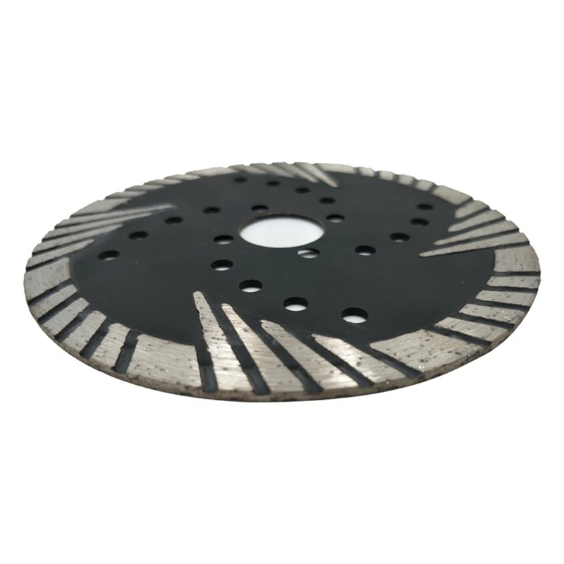 DB59 защитные зубья алмазный режущий диск 5 дюймов D125mm спеченный турбо непрерывный обод диск гранит режущие лезвия 10 шт