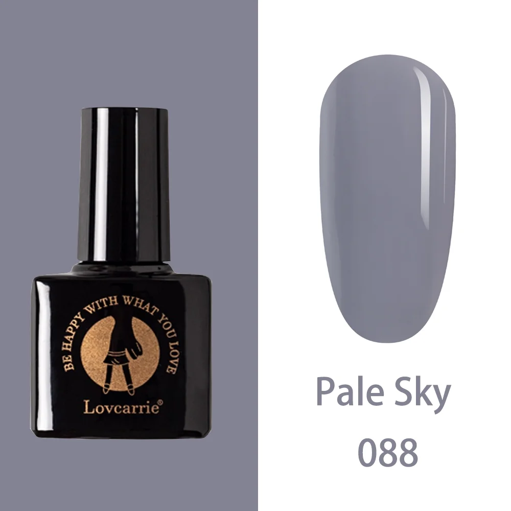 088 LOVCARRIE набор гель-лака Lucky color UV Vernis Полупостоянный праймер верхнее покрытие 6,5 мл Лак для маникюра гель лак для ногтей - Цвет: 088