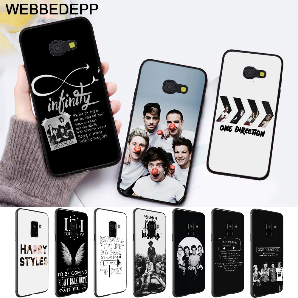 Однонаправленный роскошный силиконовый чехол для Samsung A3 A5 A10S A20S A30S A50S A6 Plus 2018 A7 A8 A9