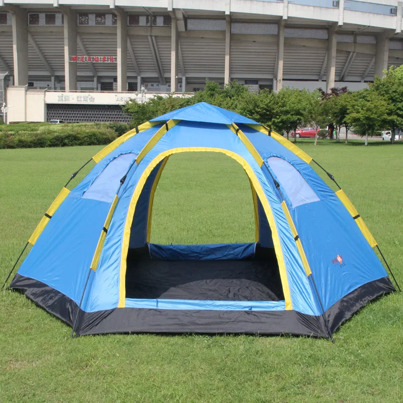 Portable Waterproof Windproof Tents Automatic Speed Openning Camping Tents Explorer Double Layers Outdoor Family Tent AA12030