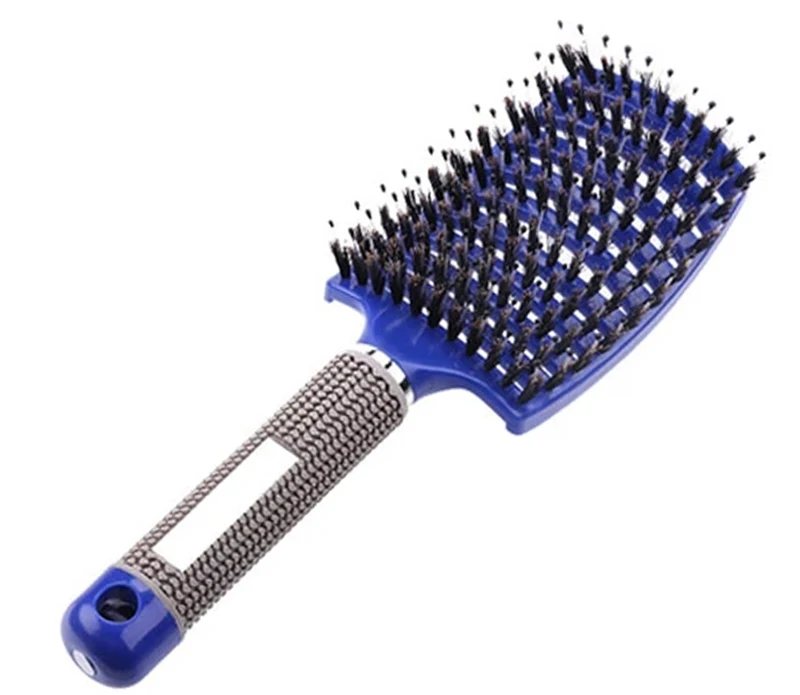 2Pcs Hair Comb Anti Klit Haarborstel Scalp Massage Comb Nylon Women Detangle Hair Brush for Salon Hairdressing Styling Tools 5