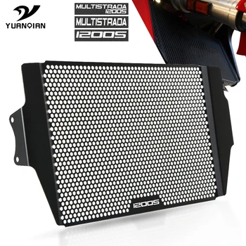 

Motorcycle Aluminum Radiator Side Guard Grill Grille Cover Protector For Ducati Multistrada 1200S Granturismo/Pikes Peak/Touring