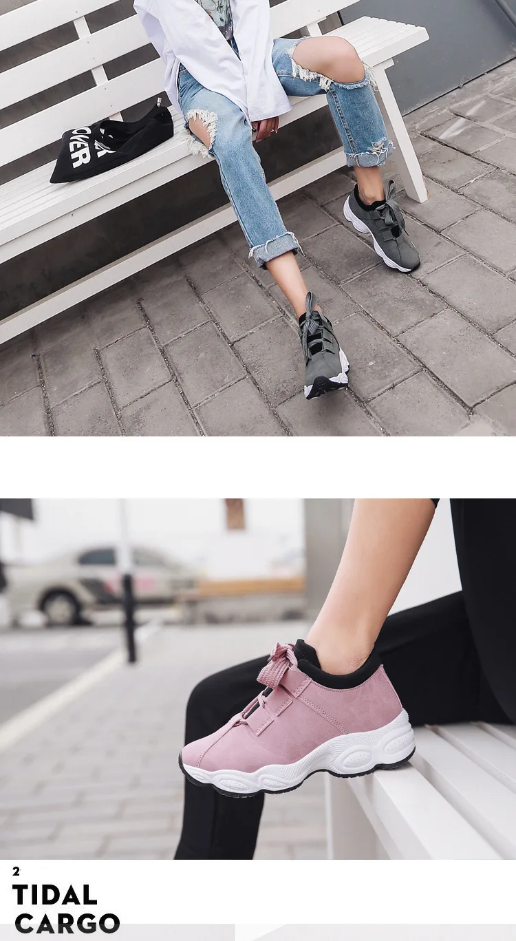KAMUCC/женские кроссовки на плоской подошве; дышащая парусиновая Вулканизированная Обувь На Шнуровке; женские теннисные туфли; feminino Chaussure Femme; обувь на платформе; Размеры 35-40